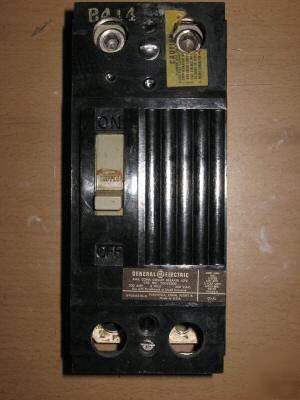 Ge 200 amp tqd 2 pole breaker great shape ups shipping