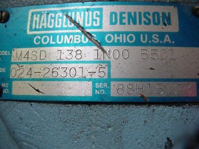 New denison hydraulic vane motor M4SD-138-1N00-B501