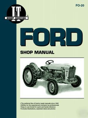 New ford holland i&t shop service repair manual fo-20
