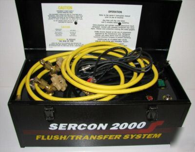 Sercon 2000 flush/transfer recovery system unit