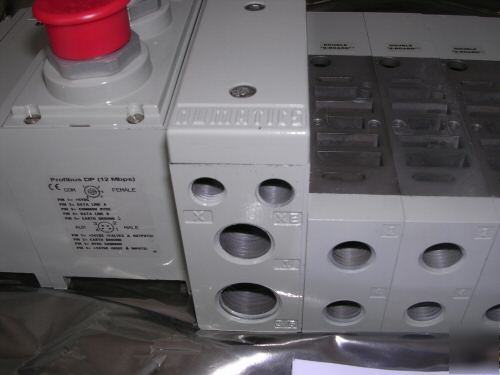 New numatics series 2012 profibus-dp manifold AKCG0003N