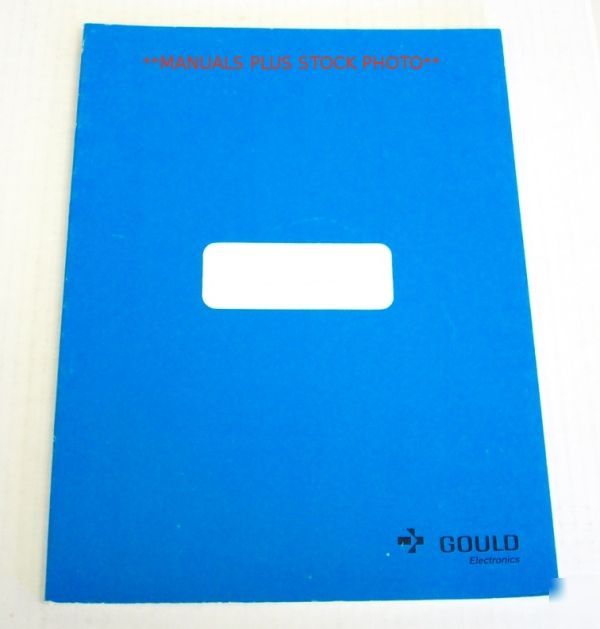 Gould 2400 series op/service manual - $5 shipping 
