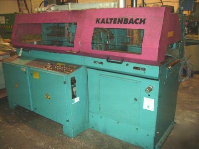 One â€“ used kaltenbach SKL450NA fully automatic cold saw