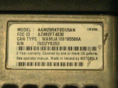 Motorola CDM1550LS uhf mobile 403-470MHZ