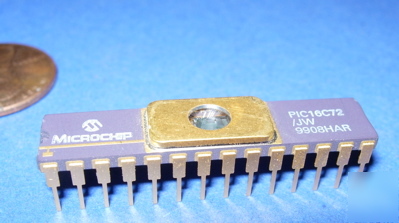 Prom PIC16C72/jw microchip ceramic gold