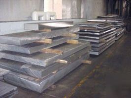 Aluminum fortal plate 2.669 x 2 x 8 7/8 stockblock bar 