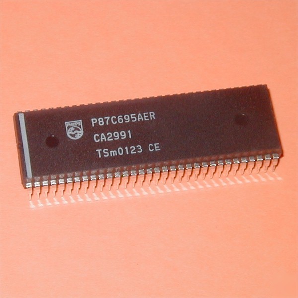 8 pieces philips P87C695AER 64K otp usb microcontroller