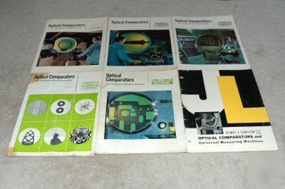 Jones & lamson j&l assorted comparator brochures.