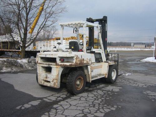 Kalmar forklift p-150 dsl -2,692 hrs- 15,000 lbs