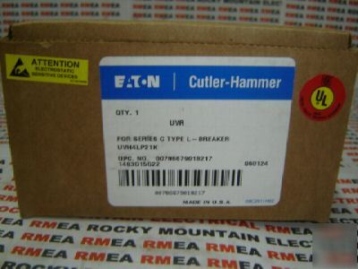 Cutler hammer undervoltage release mech. UVH4LP21K 