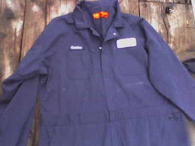 Mens blue work coveralls size 48 reg