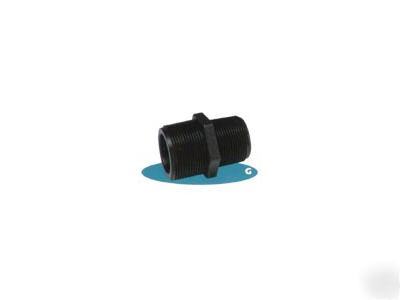  poly threaded reducer nipple...............3/4