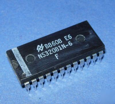 New NS32081N-6 nsc 28-pin dip ic rare 