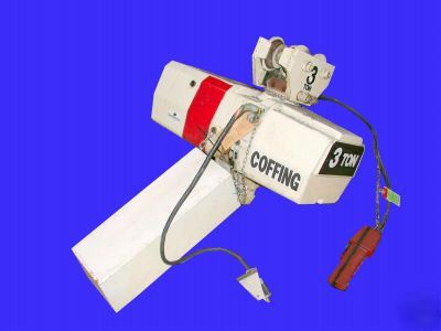 Nice coffing 3 ton electric chain hoist with controller