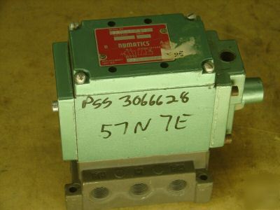 Numatics 3 way air pneumatic valve 33JPR4410