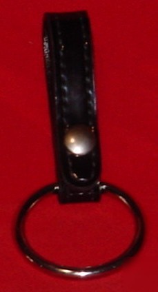 Police duty belt d cell flashlight ring holder higloss