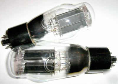 Rare svetlana 5U4G / 5C3S tubes black plate in box of 2