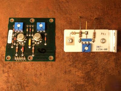 Tektronix 2400 series allignment and centering boards