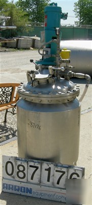 Used: alloy crafts co reactor, 50 gallon, 316 stainless