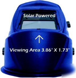 New inweld auto darkening SH9-13 welding helmet-blue- 