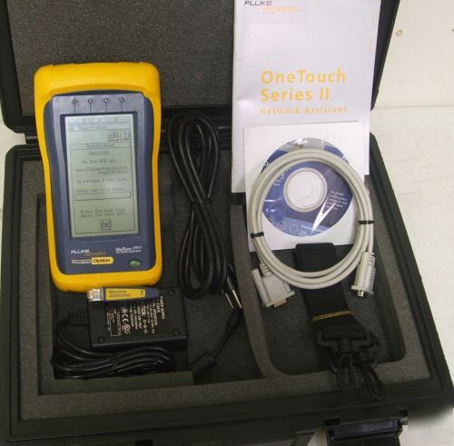 Fluke onetouch seriesii pro xdsl ito network assistant