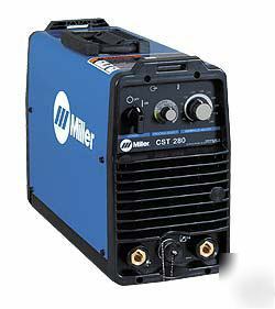 Miller cst-280 stick/tig welder tweco 907251011