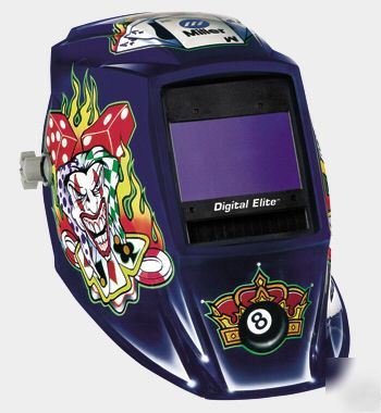 Miller digital elite joker helmet 235041 & free gloves