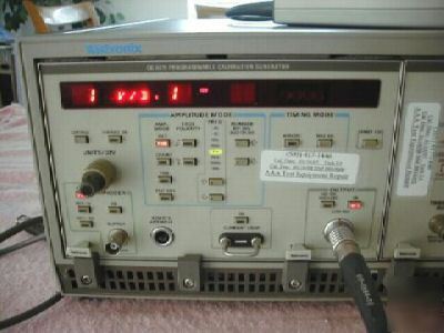 Tektronix sg 5030/cg 5011 generator in a TM5006A w/man 