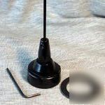 Wide band scanner antenna nmo mount 136-940 mhz black