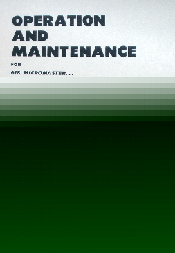 Brown & sharpe 618 surface grinder operations manual