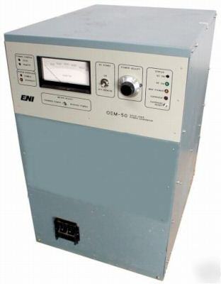 Eni rf generator, 13.56 mhz, p/n oem-50