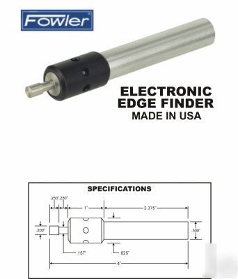 New fowler electronic edge finder-made in usa-brand 