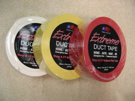 New yellow duct tape 24 rolls utility grade 2