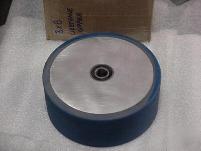 3X8 urethane upper english wheel 3/4 or 1/2