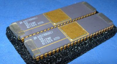 AM7990DC/70 amd vintage rare 48-pin gold 7990