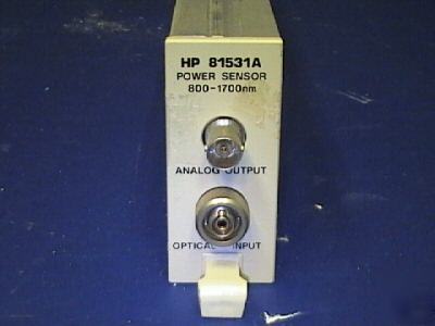 Agilent 81531A power sensor module