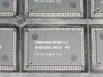 20 pcs. ibm# IBM043614PQK-11, qfp package