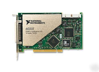 New national instruments 6035E
