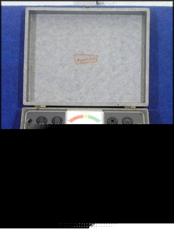 Nice heathkit tc-2 tube tester