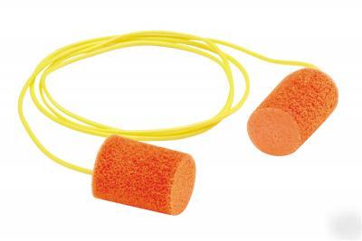 Softplugz earplugs 29NRR corded ear plugs box of 100