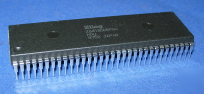Cpu Z6418006PSC zilog 64-pin mpu vintage Z6418006 1987