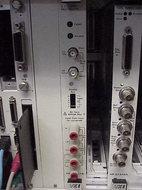 Hewlett packard E1411B vxi multi meter with drivers