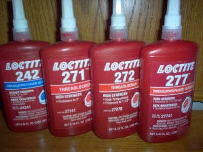 Loctite threadlocker 271 272 277 or 635 250ML