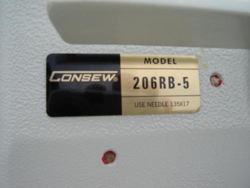 Consew 206RB-5 walking foot industrial sewing machine