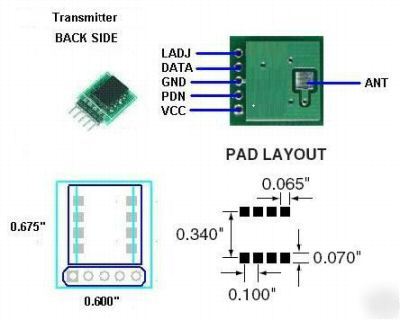 Linx rf - rx & tx ic development boards