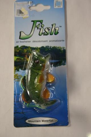 New air freshener fish bass mountain waterfall auto car