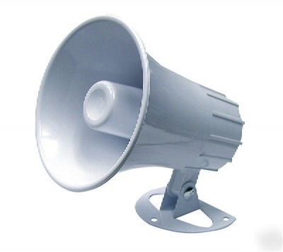 15 watt dual tone alarm siren indoor/outdoor