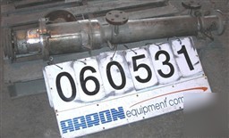 Used: luwa ln-0012 thin film evaporator. 1.4 sq ft vert