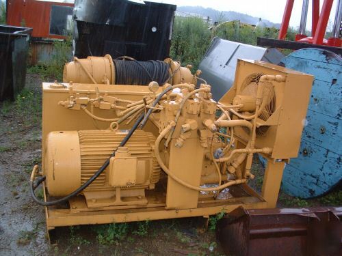 4 gearmatic 40,000# line pull winches