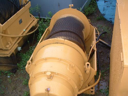 4 gearmatic 40,000# line pull winches